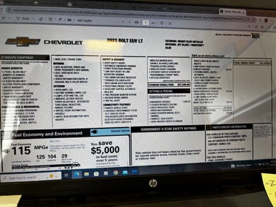 2023 Chevrolet Bolt EUV LT