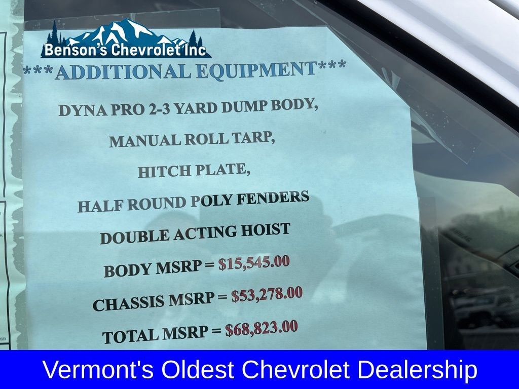 2026 Chevrolet Silverado 3500 HD Chassis Cab Work Truck