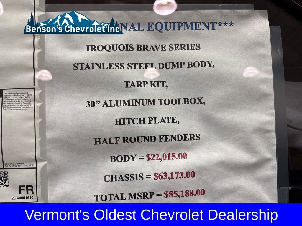 2026 Chevrolet Silverado 3500 HD Chassis Cab Work Truck