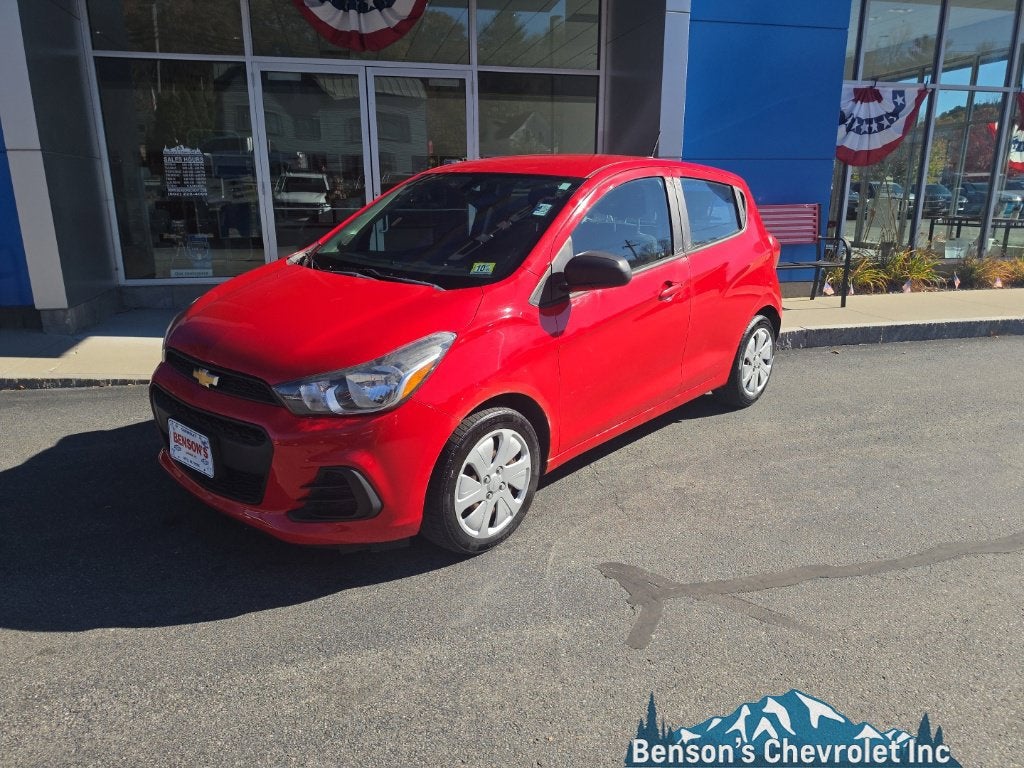 Used 2017 Chevrolet Spark LS with VIN KL8CA6SA9HC757078 for sale in Ludlow, VT